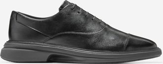Cole Haan Mens &Oslash;riginal Grand CitySpectre Cap Toe Oxford Shoes - Black Size 10.5