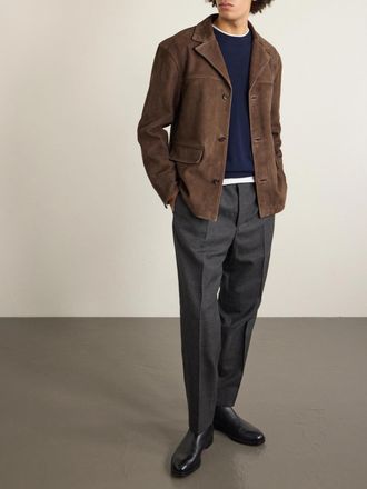 Officine G&eacute;n&eacute;rale Erickson Suede Jacket