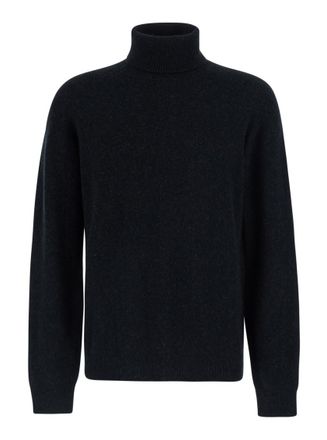Roberto Collina Black Turtle Neck Sweater