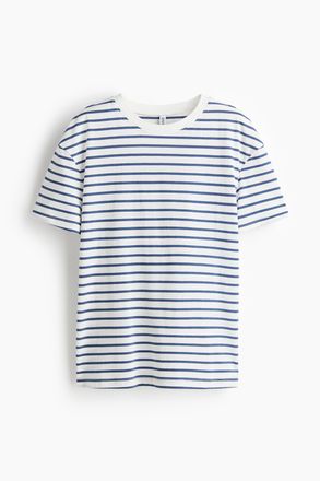 H&M T-Shirt in Loose Fit - White