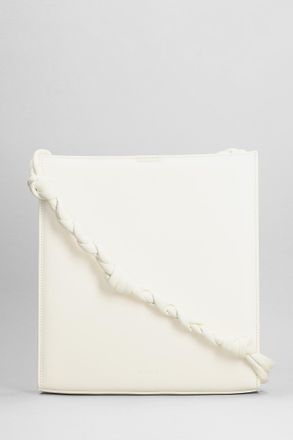 Jil Sander Shoulder Bag In White Leather