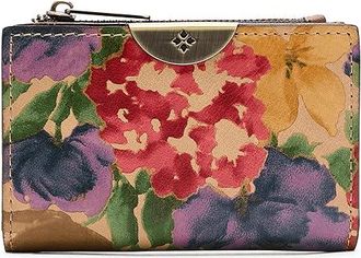 Patricia Nash Busalla Wallet Wallet Handbags Butterfly Gardens, Full Grain leather/Leather/Suede