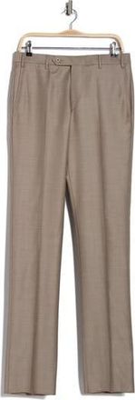 Zanella Devon Super 110s Serge Trousers in Beige at Nordstrom Rack, Size 33R