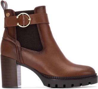 Xti WomenS 144521 Heeled Booties In Camel