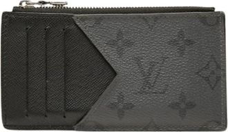 Louis Vuitton Pre-owned Card Case - Heren - Vintage Accessoires - Zwart - ONE Size - Leer - Vintage