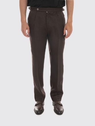 HUGO BOSS Pantaloni sartoriali in lino