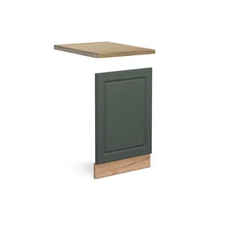 Vicco Panel Frontal Fame-line, Verde Dorado Casa De Campo, 45 Cm, Et Roble