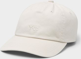 Yohji Yamamoto Mens Embroidered Y-3 baseball cap