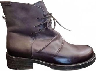 Eric Michael Womens Ursula Ankle Boots In Grey