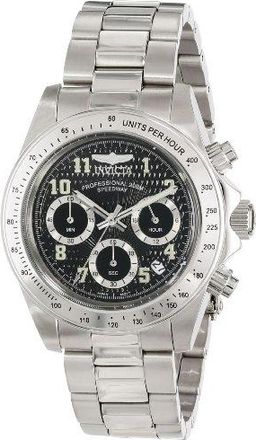 Invicta Speedway Chronograph Black Dial Mens Watch 17025