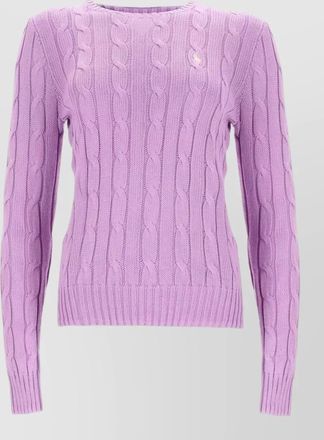 Polo Ralph Lauren cable-knit cotton sweatshirt