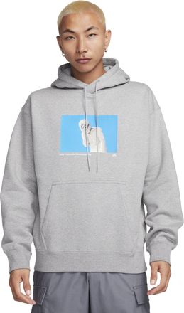 Nike SB Graphic Fleece Hoodie Asia Sizing Dark Grey Heather FN2557-063