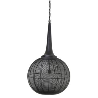 Light & Living L&aacute;mpara Colgante - Adrienne - Negro - Metal - - Light&living