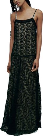 The Great. The Grace Dress In Black