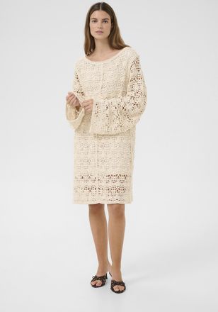 Karen by Simonsen Jurk Casual fit offwhite