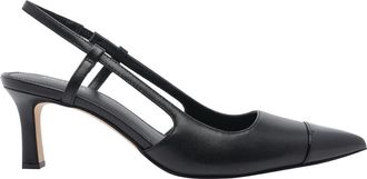 Michael Michael Kors Black Alina Slingback Decollete