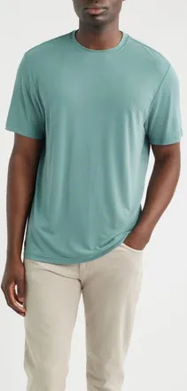 Johnnie-O The Tee Modal Blend Crewneck T-Shirt in Cactus at Nordstrom, Size Xx-Large