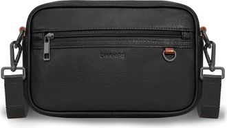 Champs Luggage Onyx Water Resistant Crossbody Bag in Black at Nordstrom Rack