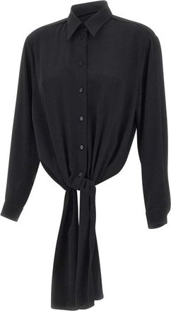Maison Margiela Shirts Black - Dames - Overhemden - Zwart - 2XS - Overhemden