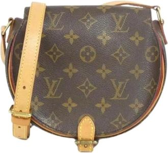 Louis Vuitton Pre-owned Cross Body Bags, female, Brown, Size: ONE SIZE Pre-owned Tambourin Shoulder Bag