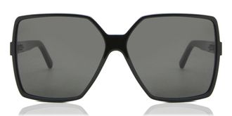 Saint Laurent SL 232 BETTY 001 Womens Sunglasses Black Size 63