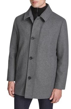 Kenneth Cole Single Button Wool Blend Knit Blazer in Med Grey at Nordstrom Rack, Size Xx-Large