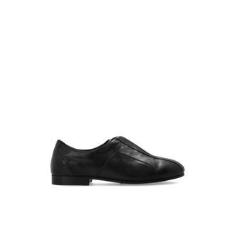 Jil Sander Laced Shoes, female, Black, Size: 7 1/2 US Leather Shoes