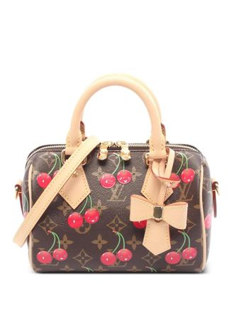 Louis Vuitton × Takashi Murakami 2021 Speedy Bandouliere 20 tote bag - women - PVC - One Size - Brown