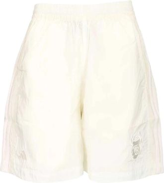 adidas WB Football Shorts - Dames - Korte sportbroeken - Wit - L - Fitness