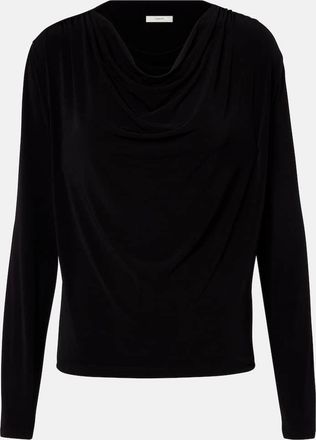 Vince Top in jersey drappeggiato