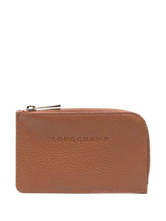 Longchamp Portacarte Le Foulonn&eacute; - Marrone