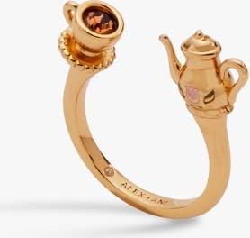 Alex and Ani Tea Party Ring in Gold at Nordstrom