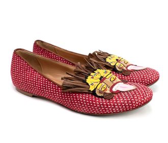 Dsquared2 DSquared2 Tribal Tiki Ballerina Flats Size 39