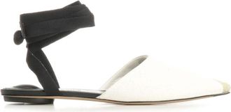 Jacquemus Espadrilles Mules - Dames - Sandalen - Wit - 36 EU - Katoen - Schoenen