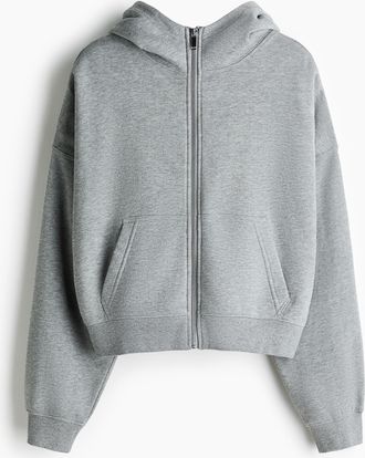 H&M Hoodiejacke - Grau