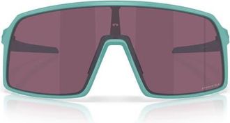 Oakley Sutro 137mm Shield Sunglasses in Matte Pacific/prizm Road Black at Nordstrom