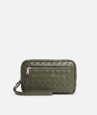 Bottega Veneta Intrecciato Small Pouch With Wristlet - Bottega Veneta