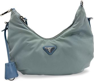 Prada Re-Edition 2005 Re-Nylon Shoulder Bag Astral Blue