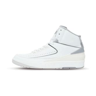 Nike Jordan Fitness, unisex, Wit, 41 EU, Leer, 2 Retro Cement Grey
