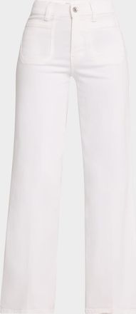 Frame Denim Le Slim Palazzo Modernist Pocket Jeans