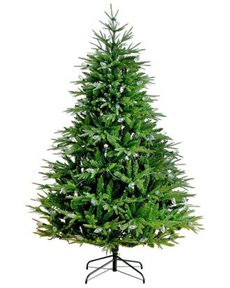 Nearly Natural 6Ft. Pre-Lit Artificial Luxembourg Pine Christmas Tree