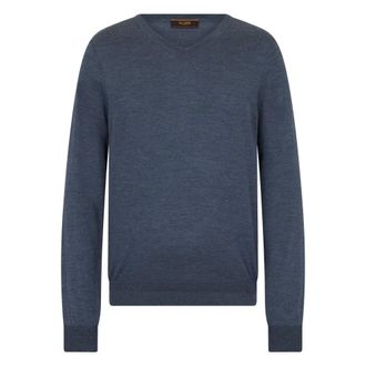 Moorer Uomo, Maglie, Blu, L, new