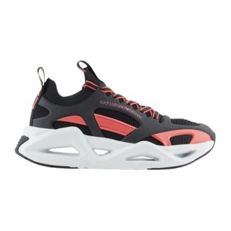 Emporio Armani Zwarte lage sneakers X8X174Xk 377U025 - Heren - Sneakers - Zwart - 42 EU - Schoenen