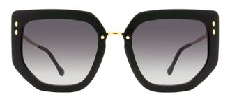 Isabel Marant IM0149S Geometric Butterfly Sunglasses - Black