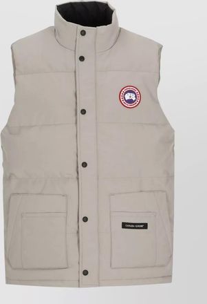 Canada Goose high neck sleeveless padded quilted vest