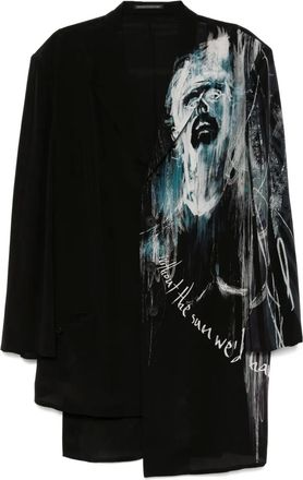Yohji Yamamoto Blazer a fantasia - Nero