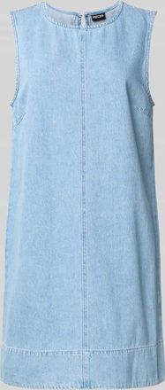 Pieces Relaxed Fit Jeanskleid aus reiner Baumwolle Modell FLORA in Hellblau, Gr&ouml;&szlig;e XS