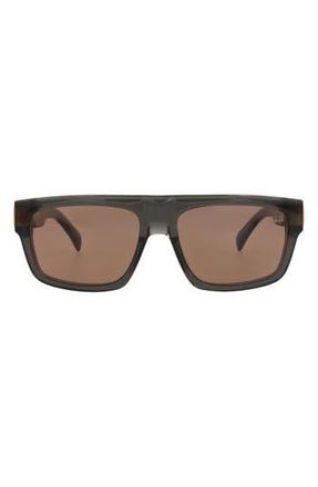 Dunhill Sunglasses in Grey Grey Brown at Nordstrom Rack
