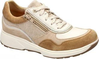 Xsensible Schoenen, Dames, Beige, 38 EU, Leer, Lima HX Sneaker