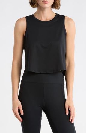 Marika Mabel Crop Tank in Black at Nordstrom Rack, Size X-Large